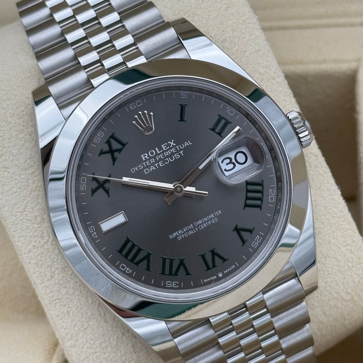 Datejust 41, Wimbledon