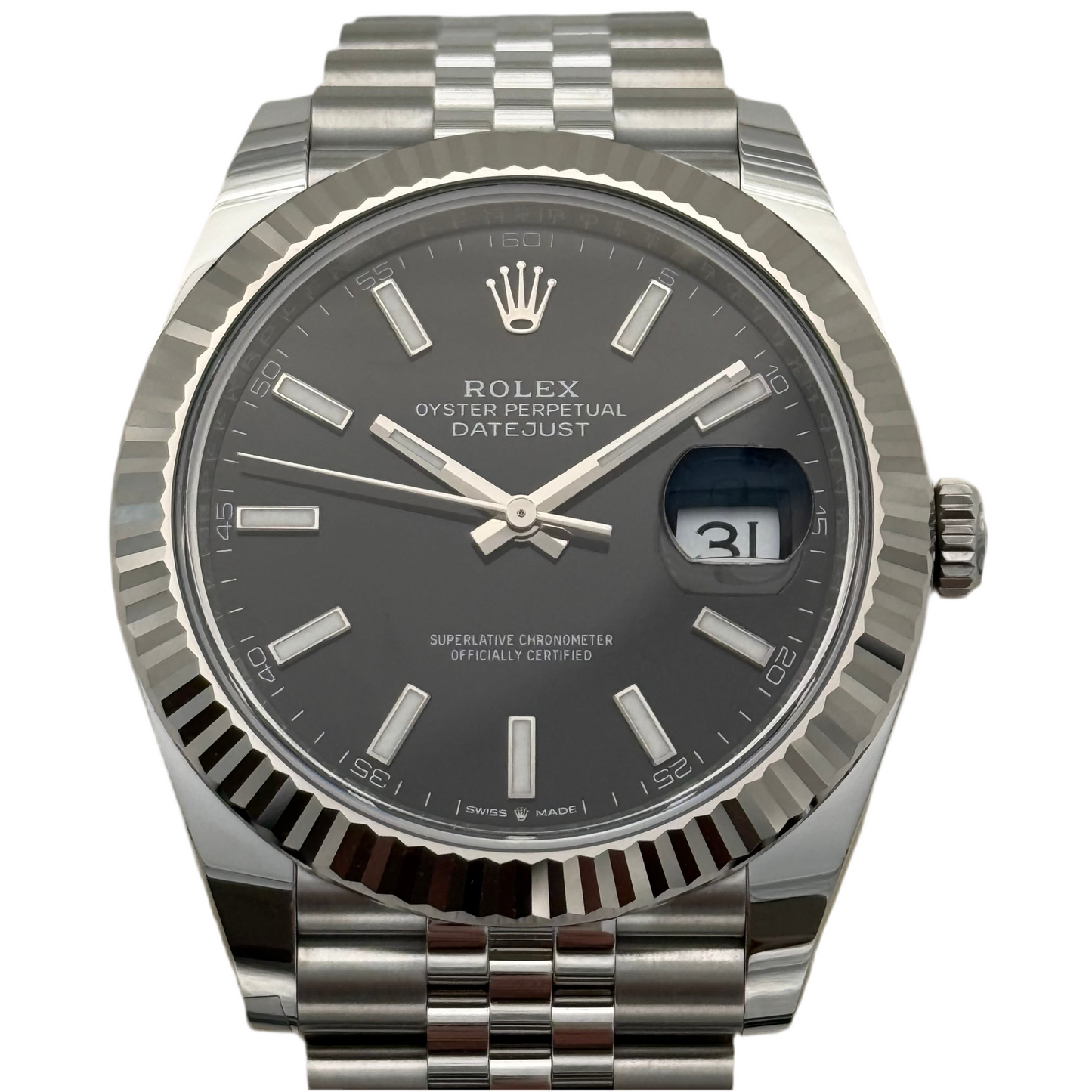 Datejust 41, jubilee, ungetragen