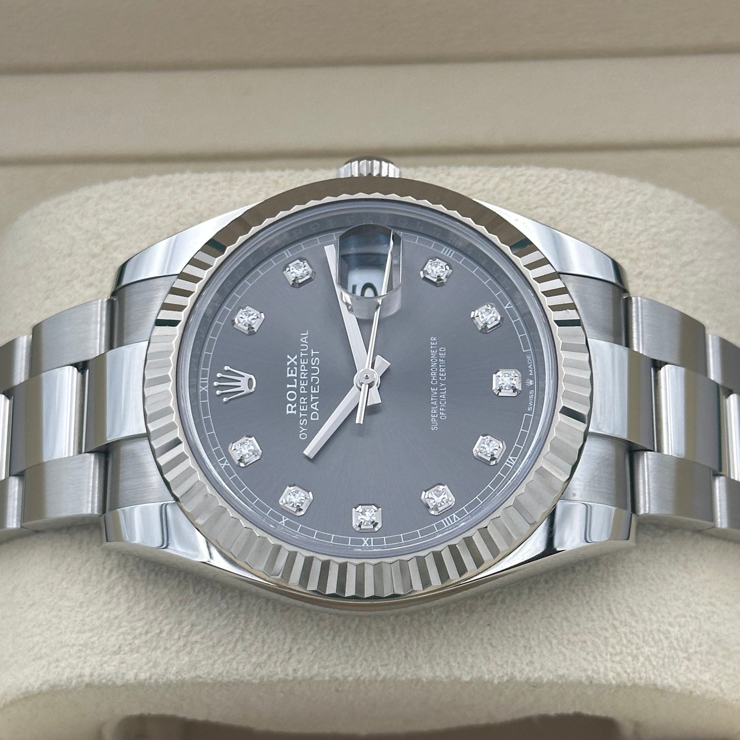 Datejust 41 „Diamanten“