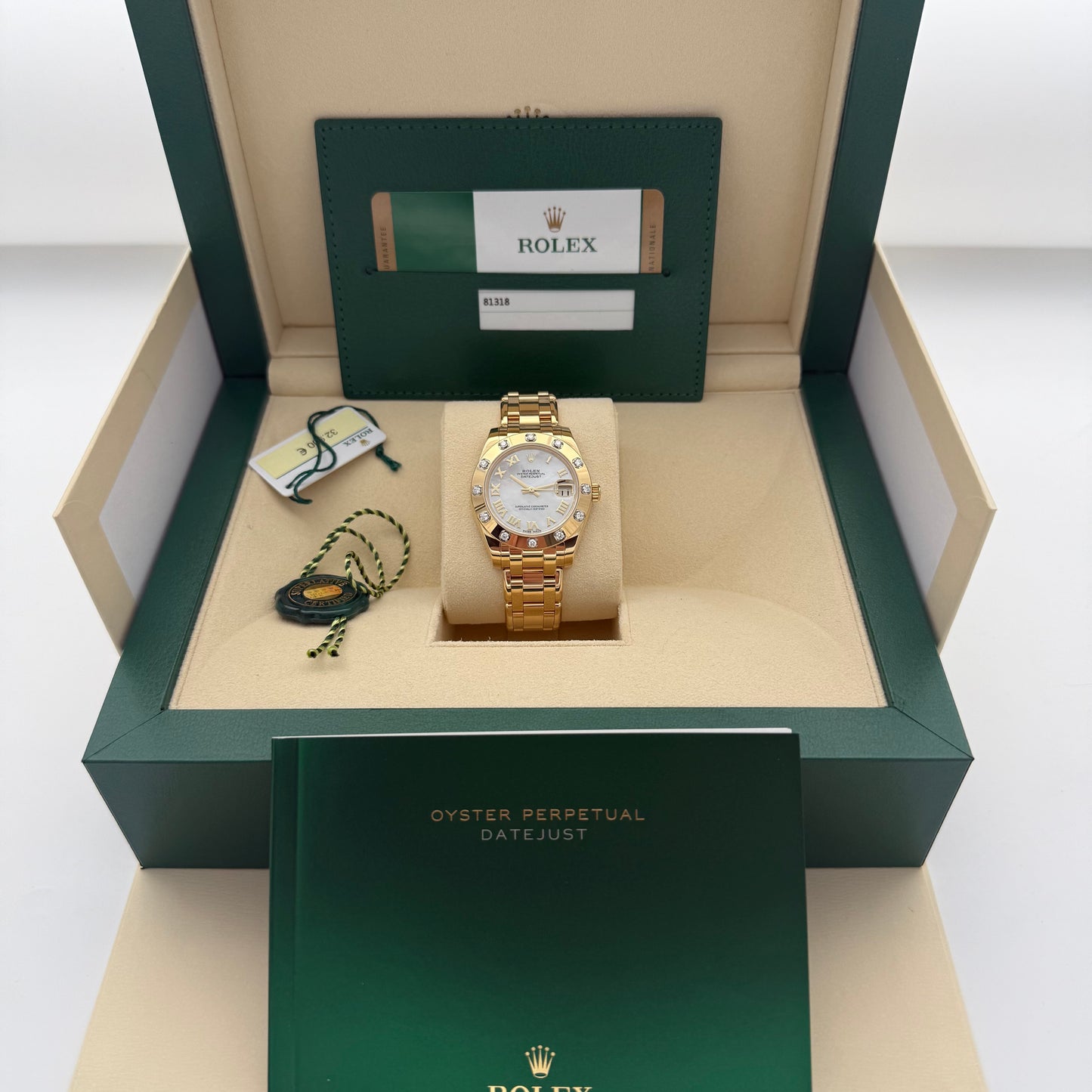 Datejust 34 „Pearlmaster“ NOS