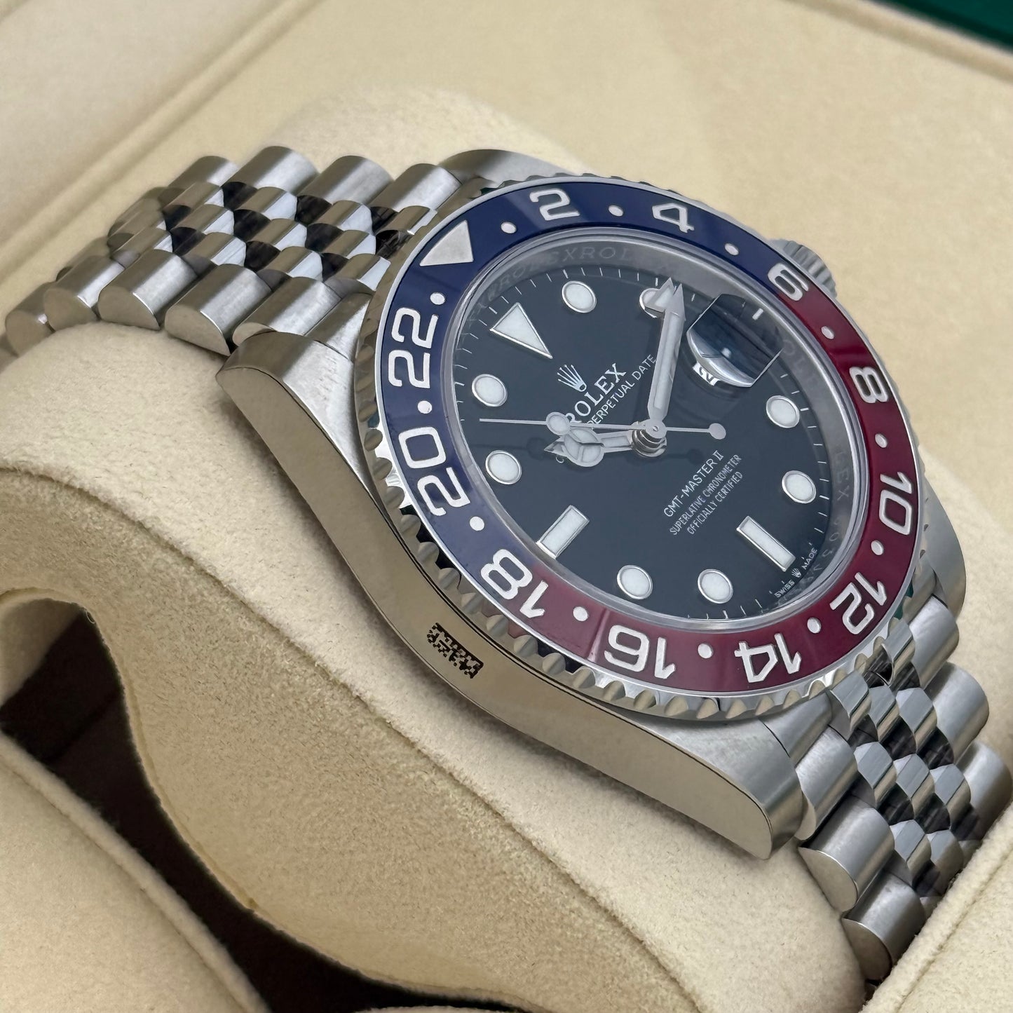 Rolex GMT Master II „Pepsi“ MK1 verklebt