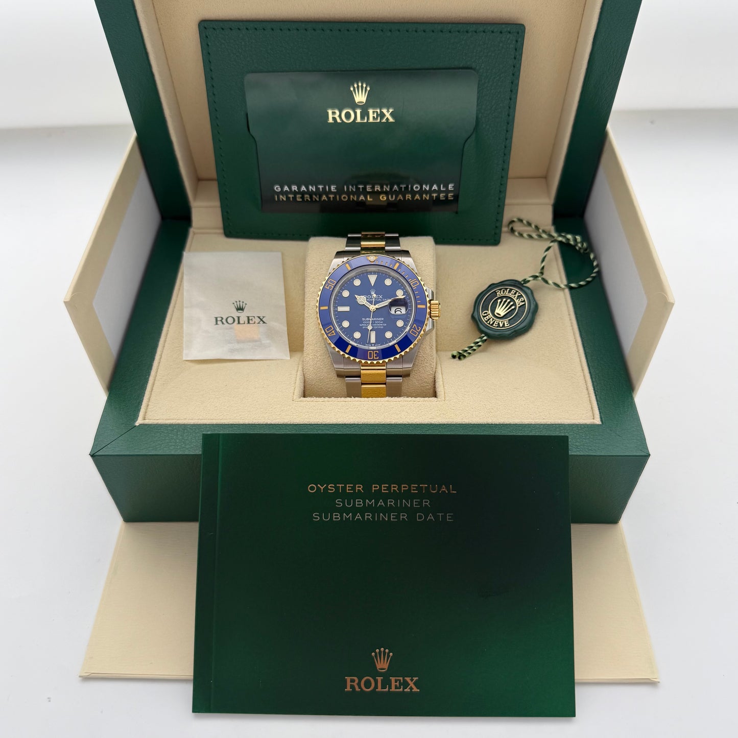 Submariner Date 41 Stahlgold