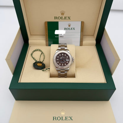 Rolex Yachtmaster 37, Rhodium