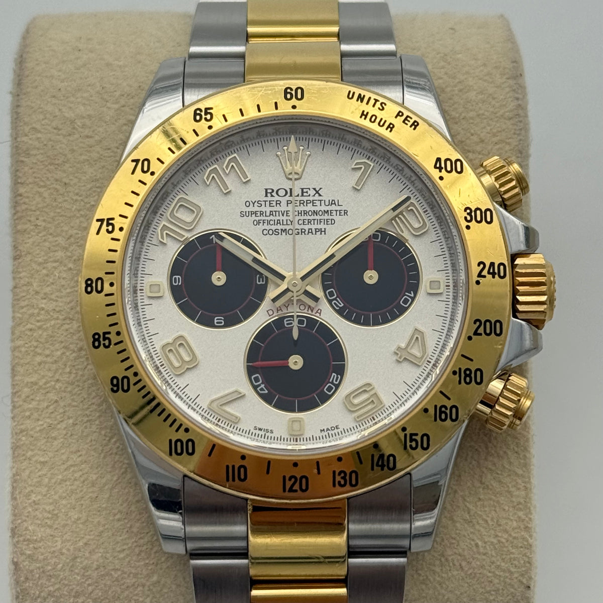 Daytona Stahlgold „Racing Dial“