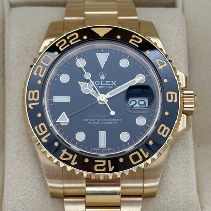 GMT Master II Vollgold, ungetragen