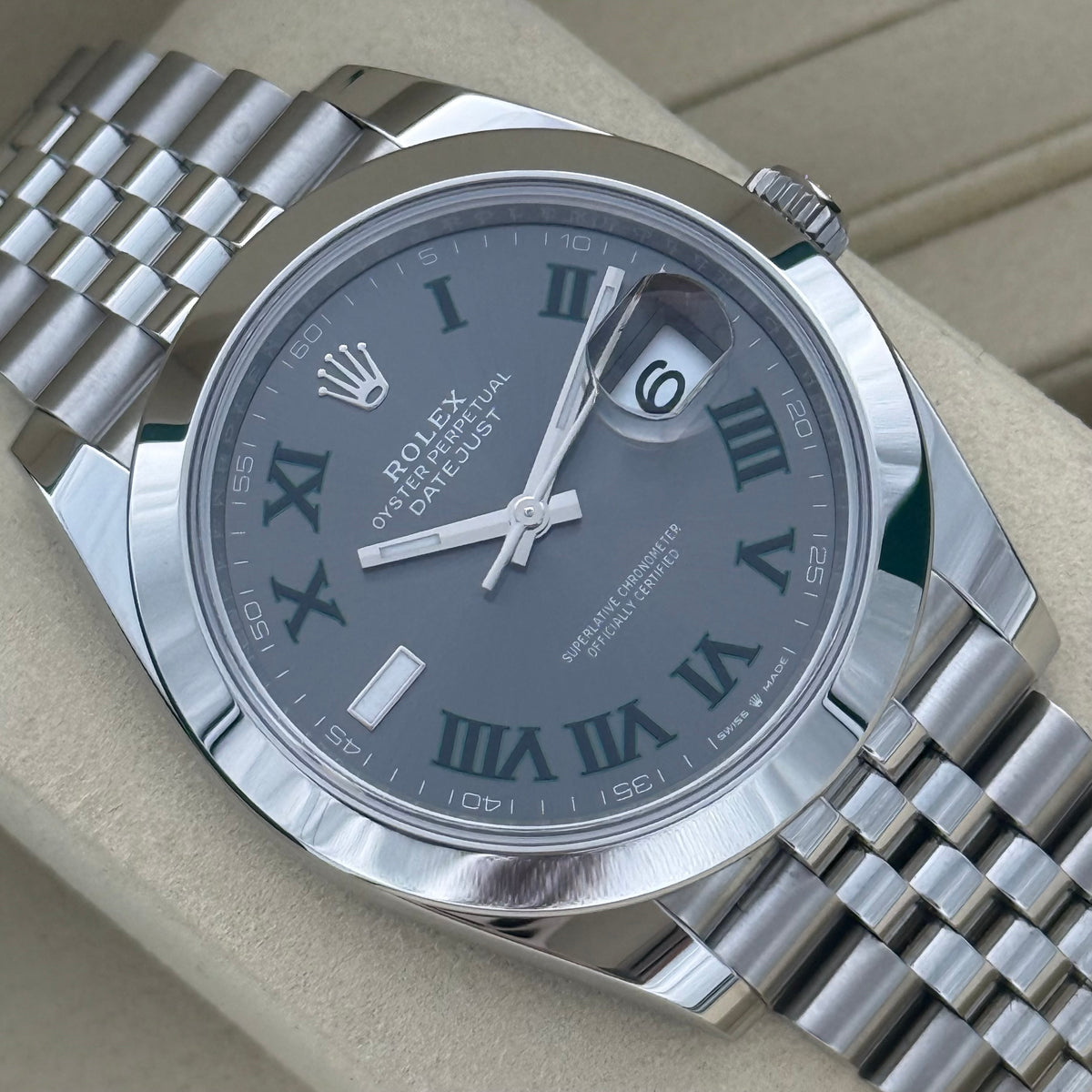 Datejust 41 „Wimbledon“