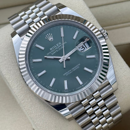 Datejust 41, Mintgrün
