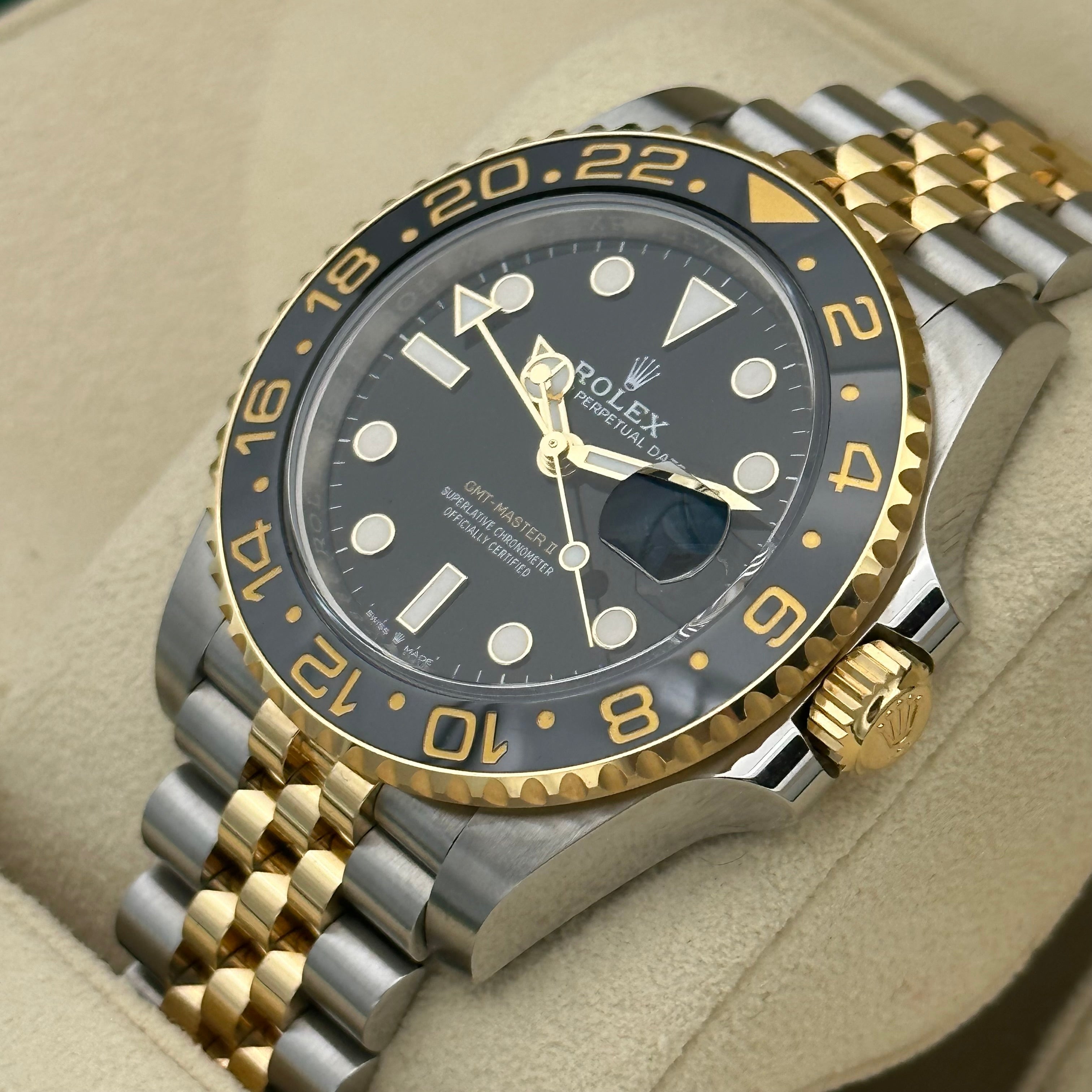 GMT Master II Stahlgold