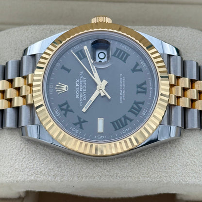 Datejust 41, Stahlgold