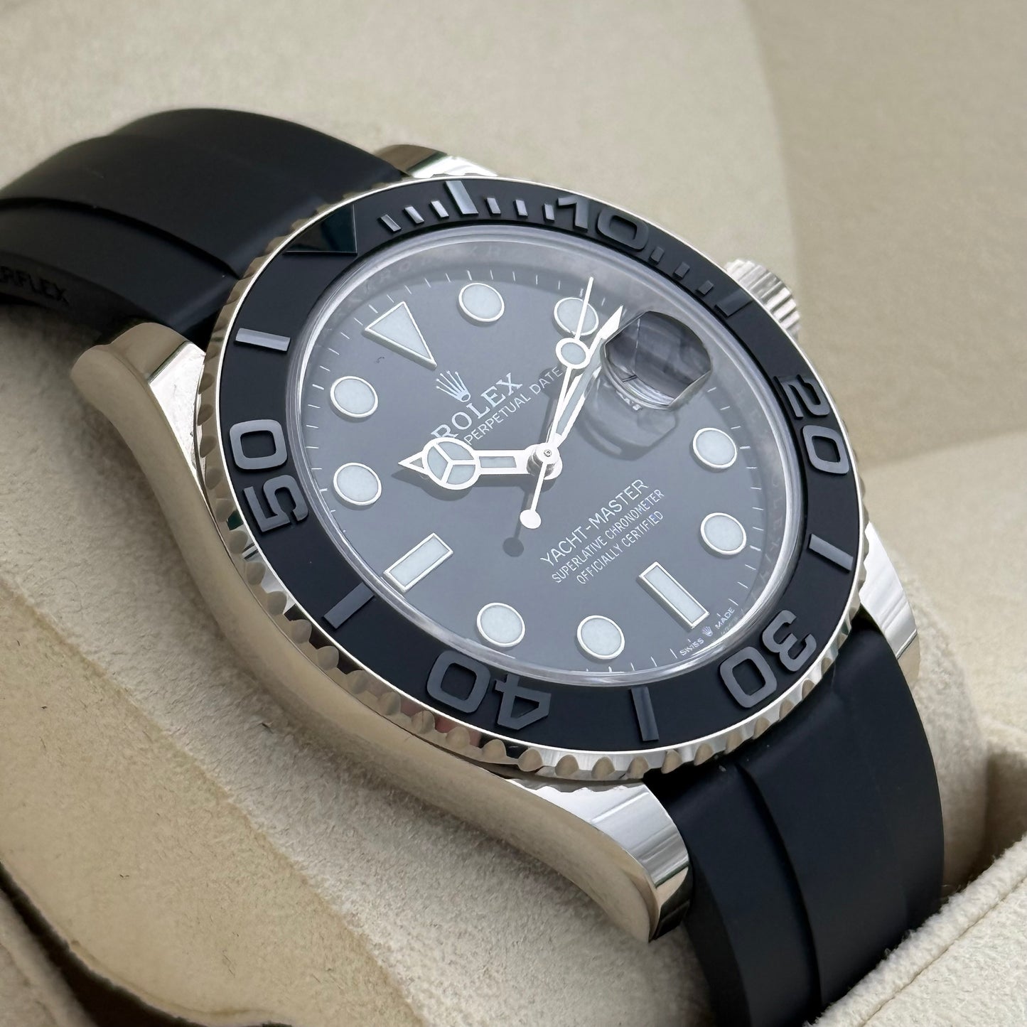 Yachtmaster 42, Weißgold