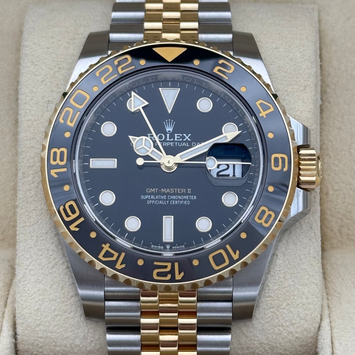 GMT Master II „Stahlgold“