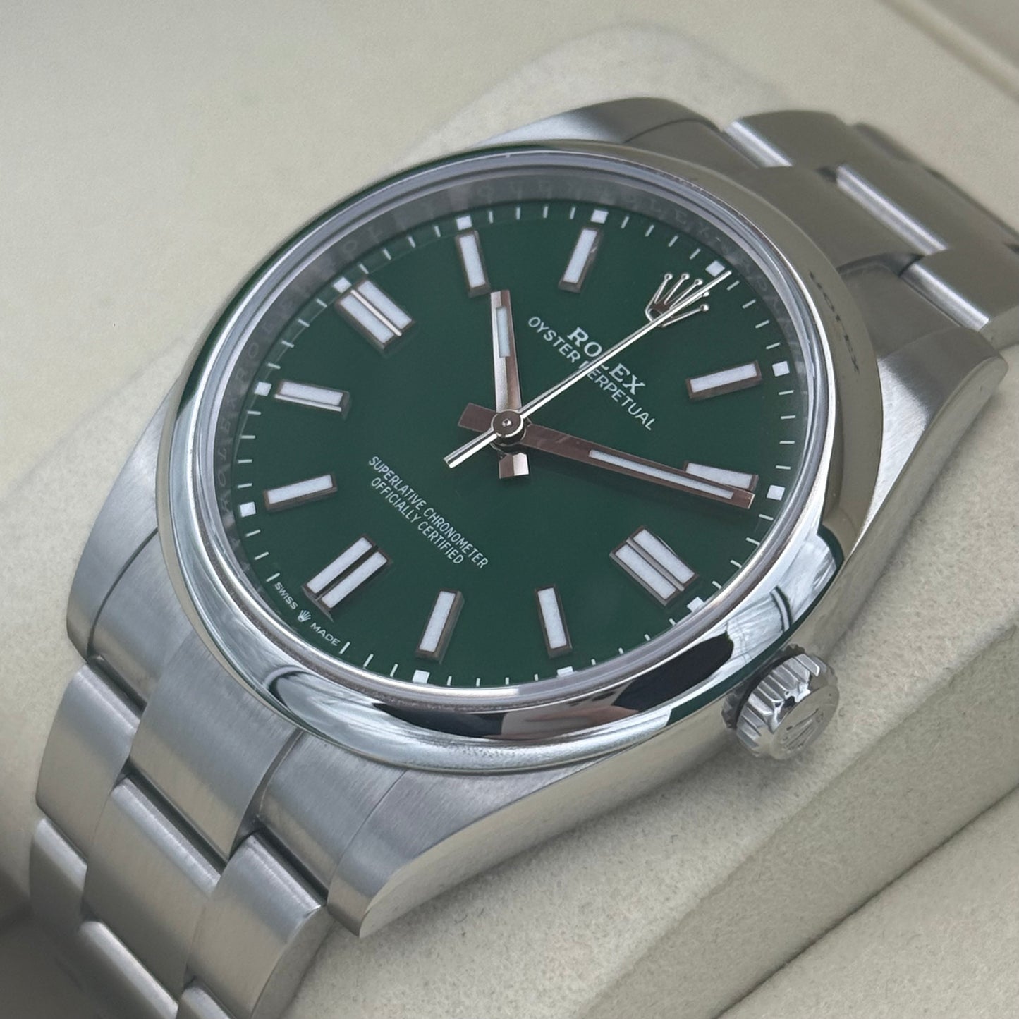 Oyster Perpetual 41 „Grün“