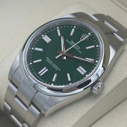 Oyster Perpetual 41 „Grün“