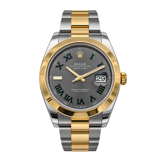 Datejust 41, Stahlgold