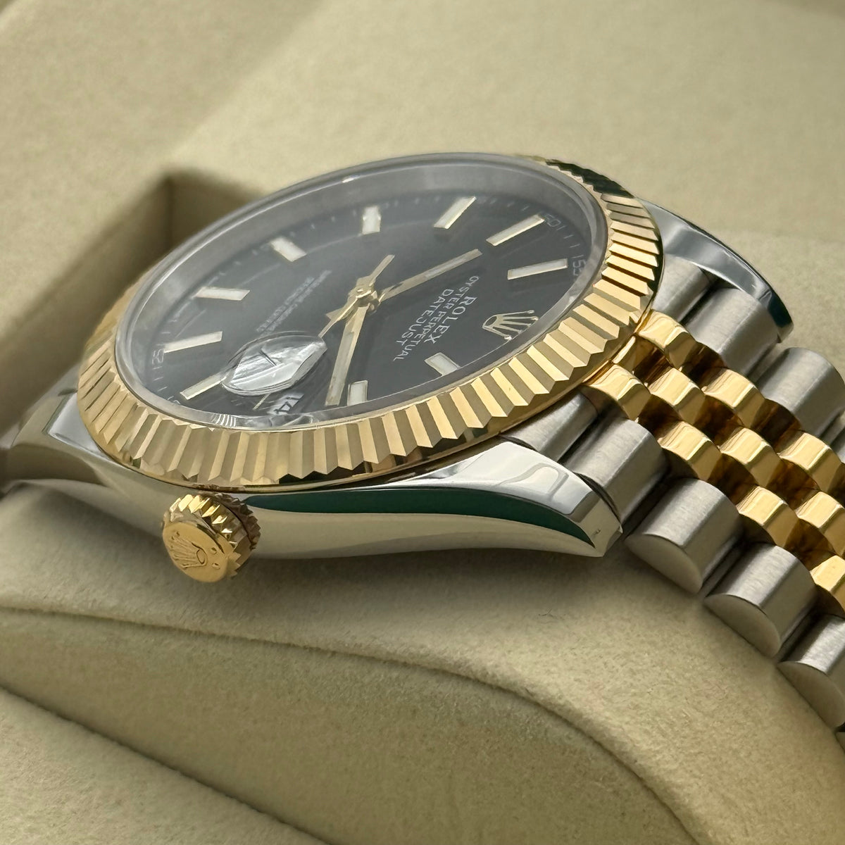 Datejust 41, Stahlgold