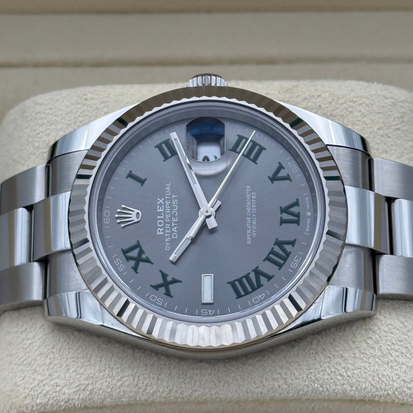 Datejust 41 „Wimbledon“