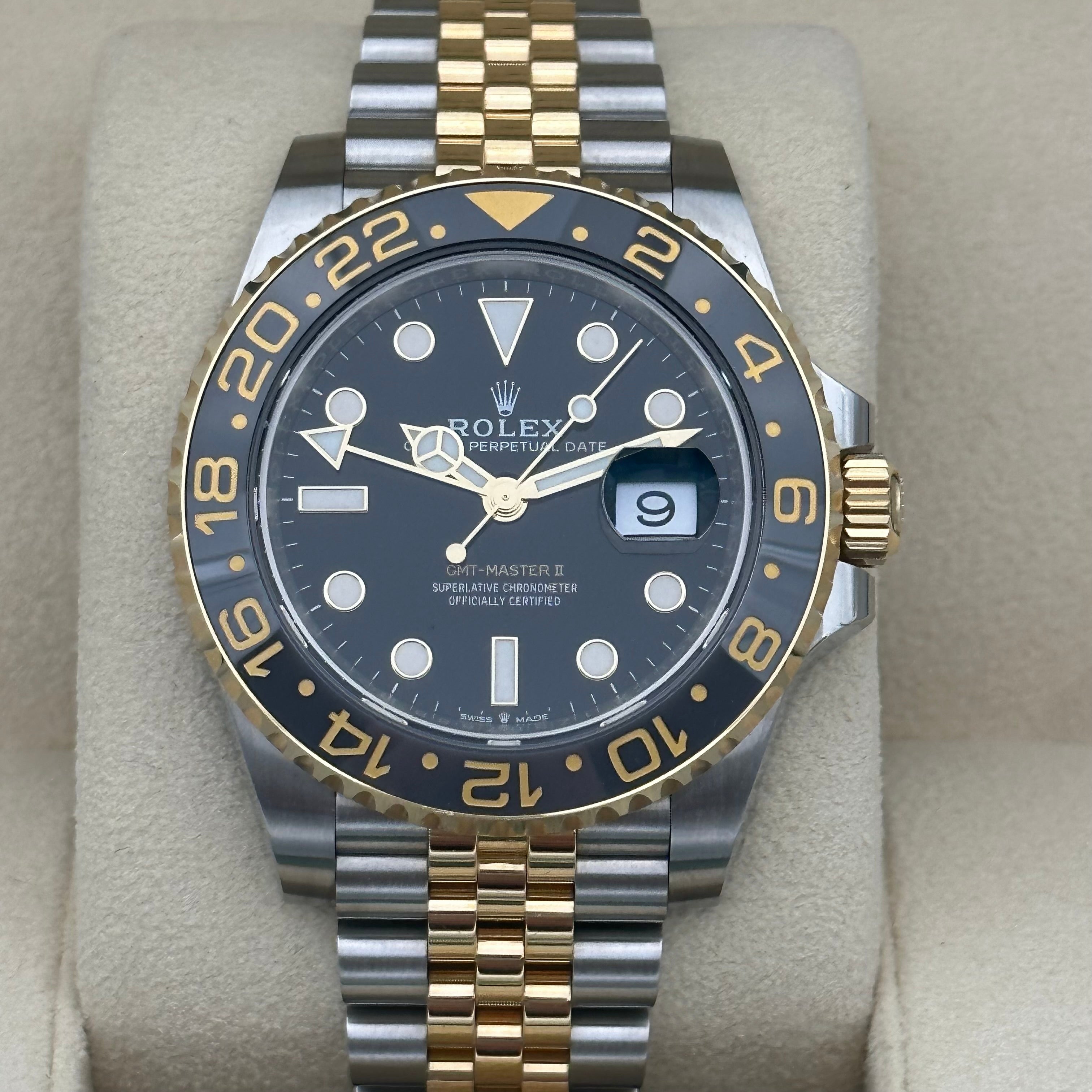 GMT Master II Stahlgold