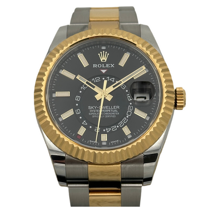 Sky Dweller „Stahlgold“
