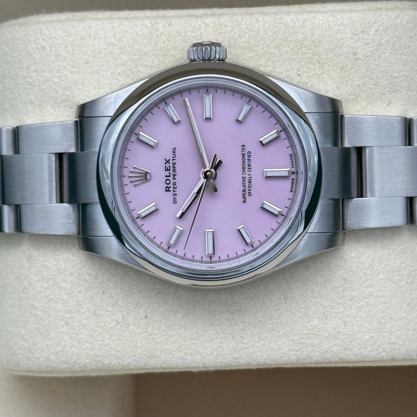 Oyster Perpetual 31, Candy Pink