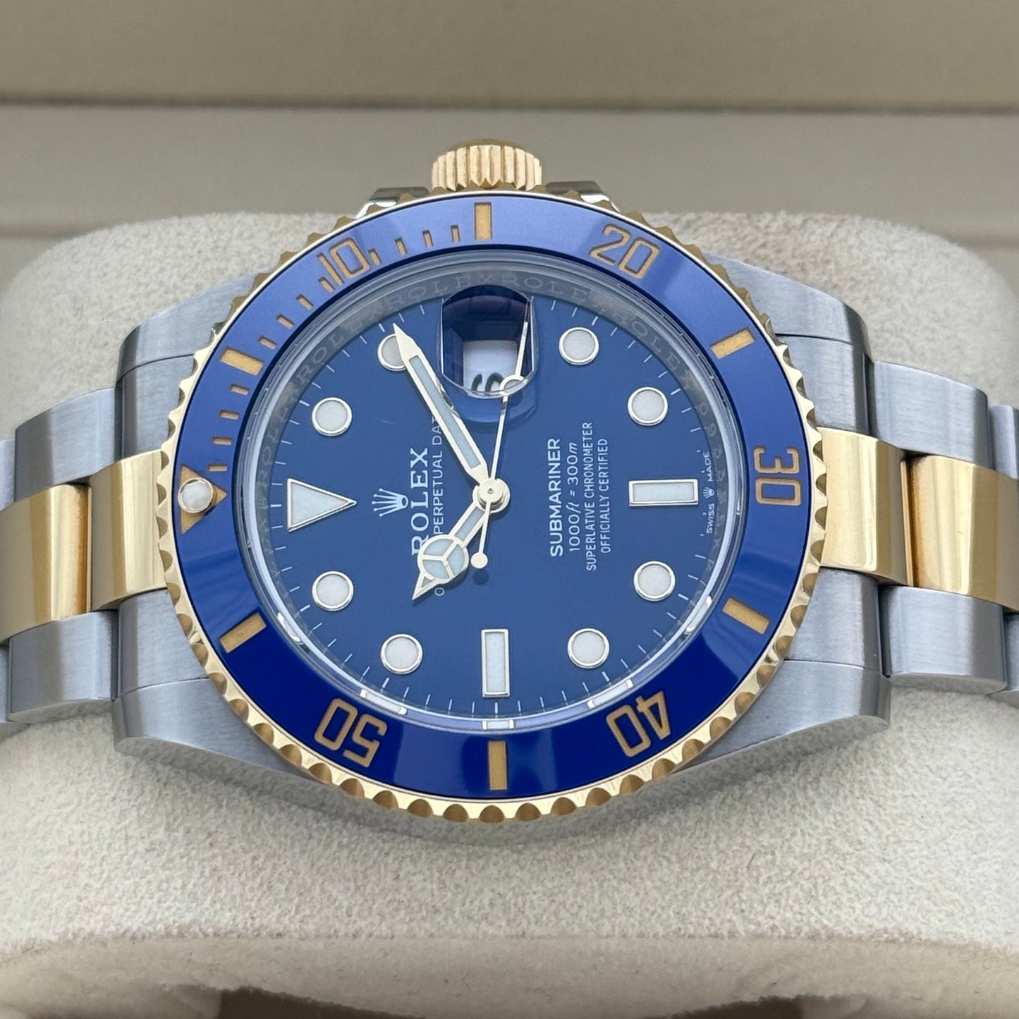 Submariner Date 41 Stahlgold