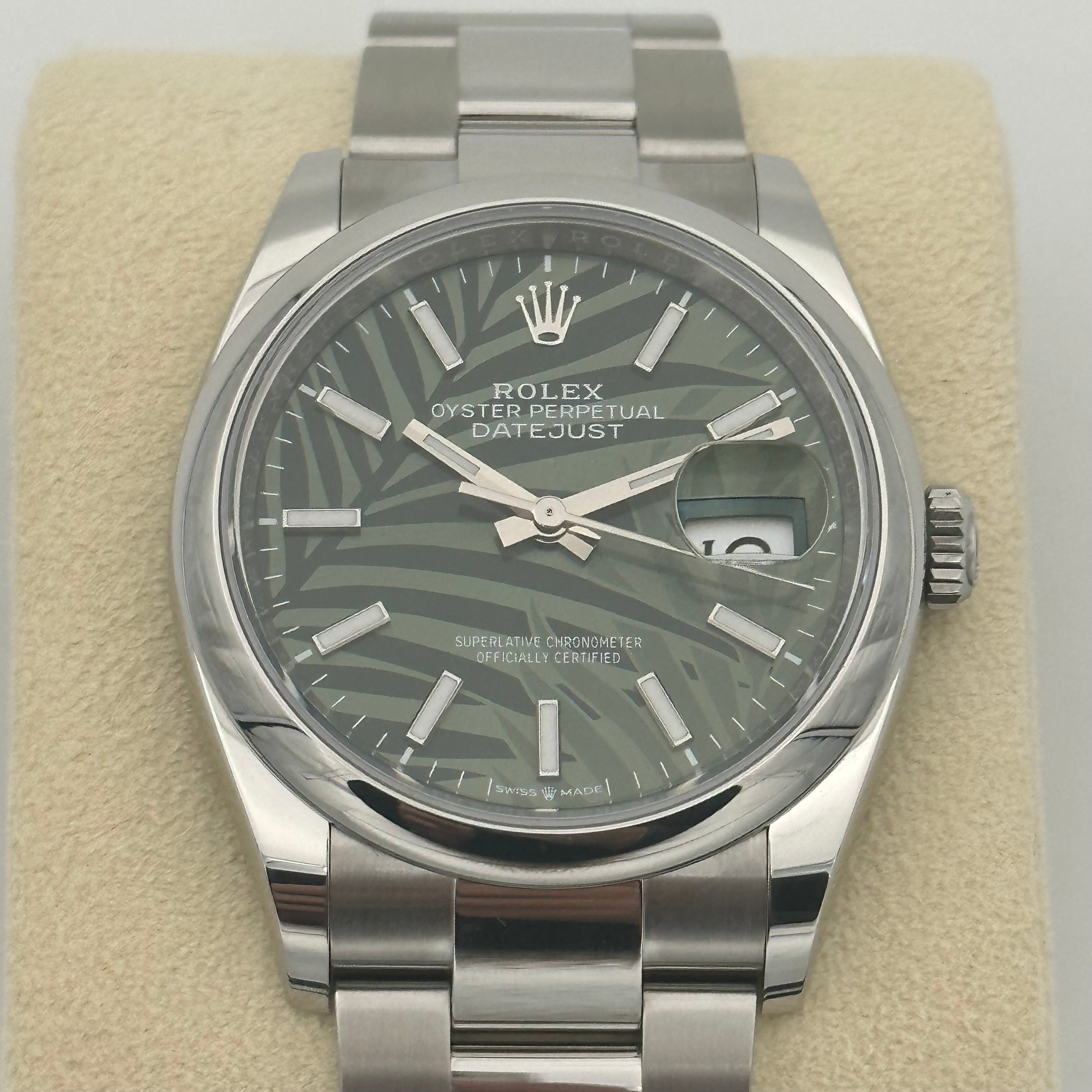 Datejust 36, Palm Dial