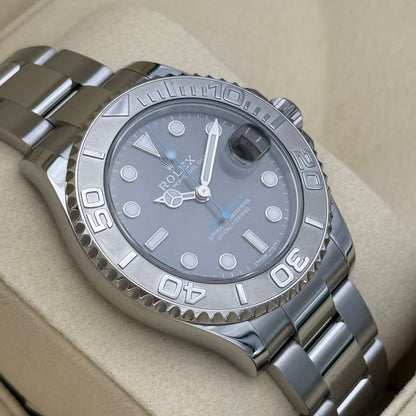 Rolex Yachtmaster 37, Rhodium