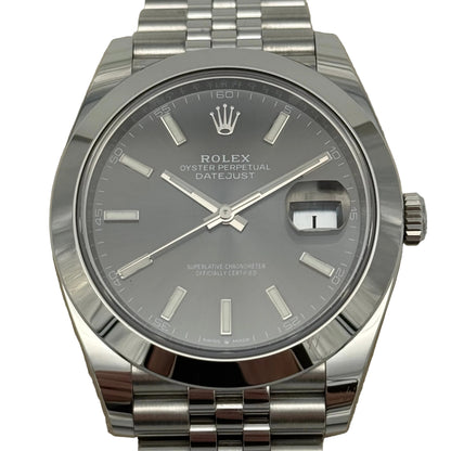 Datejust 41, Rhodium