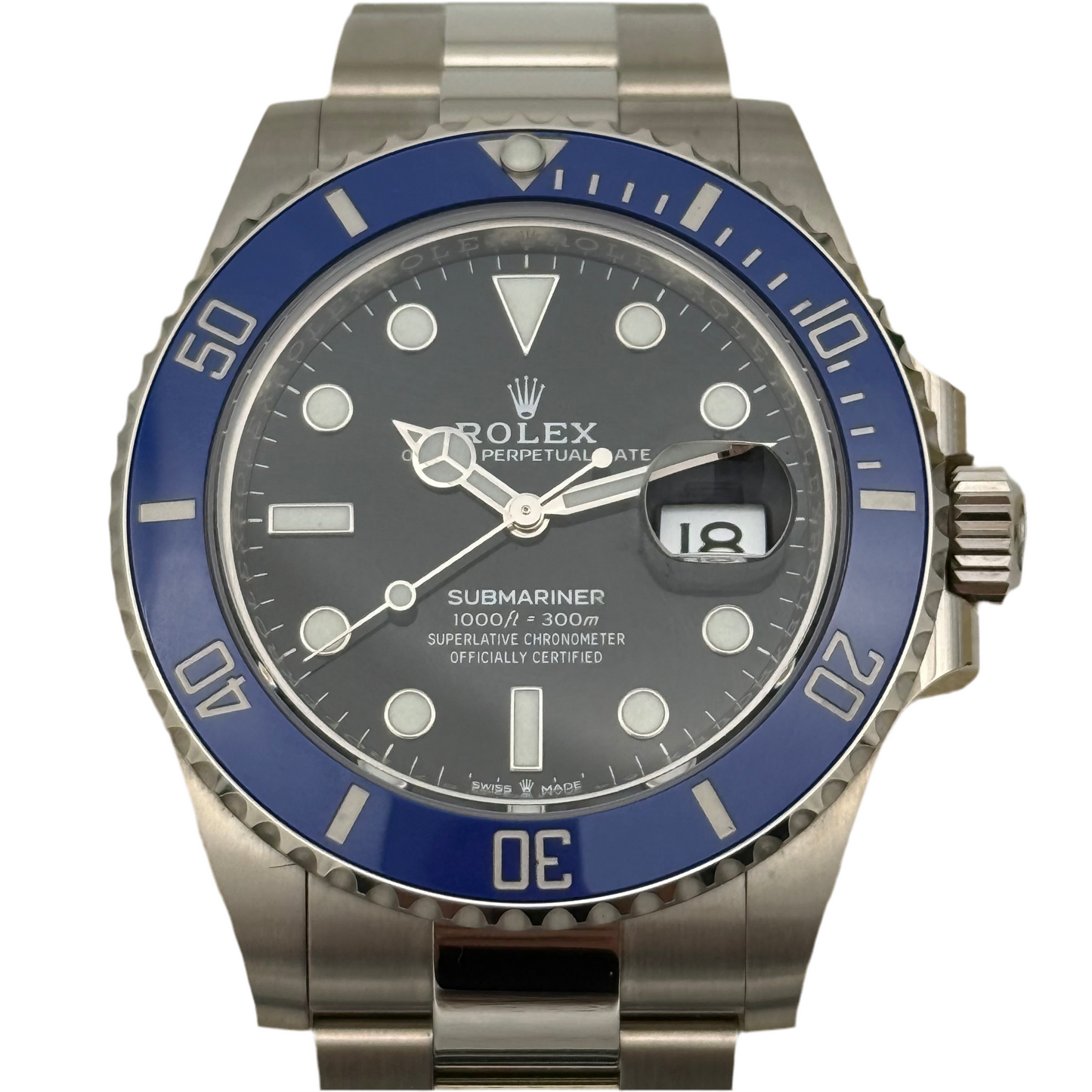 Submariner Date 41, Weißgold