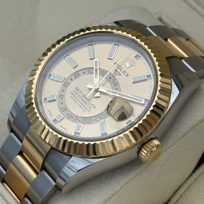 Sky Dweller, Stahlgold