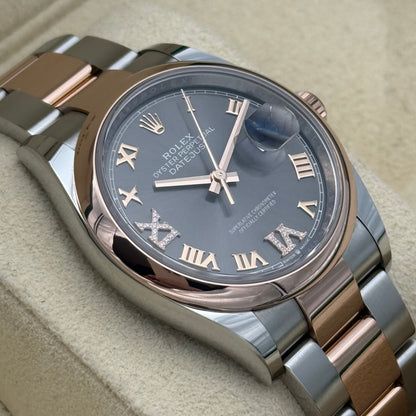 Datejust 36, Stahlrosegold