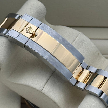 Submariner Date 41, Stahlgold