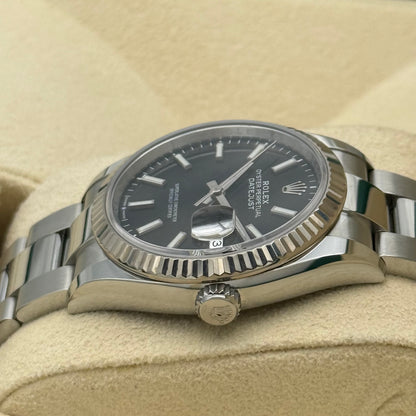 Datejust 36, Schwarz