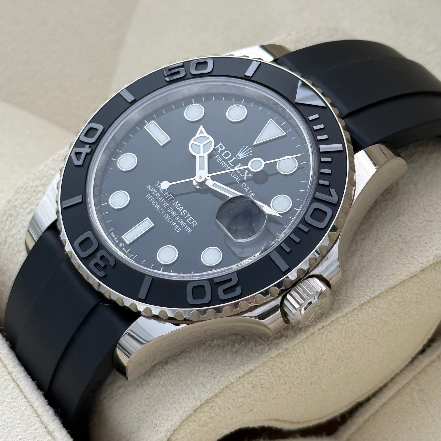 Yachtmaster 42, Weißgold