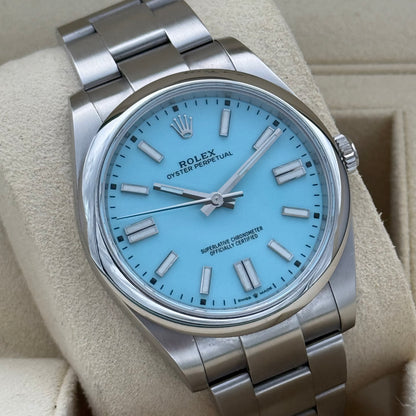 Oyster Perpetual 41, Tiffany
