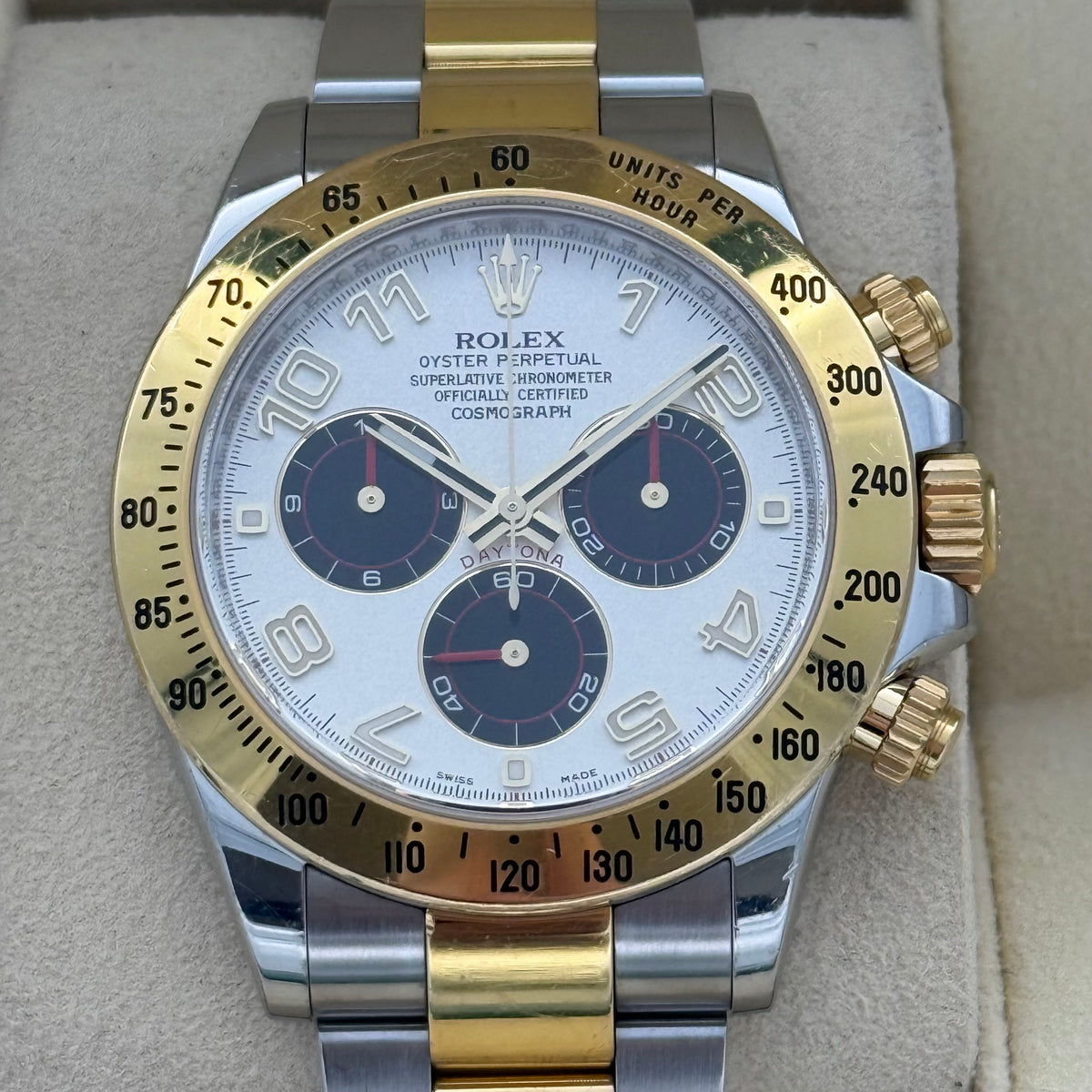 Daytona Stahlgold „Racing Dial“