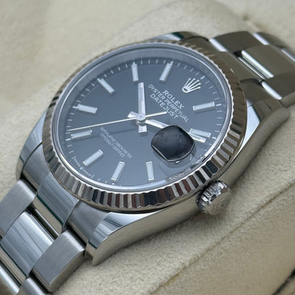 Datejust 36, Schwarz