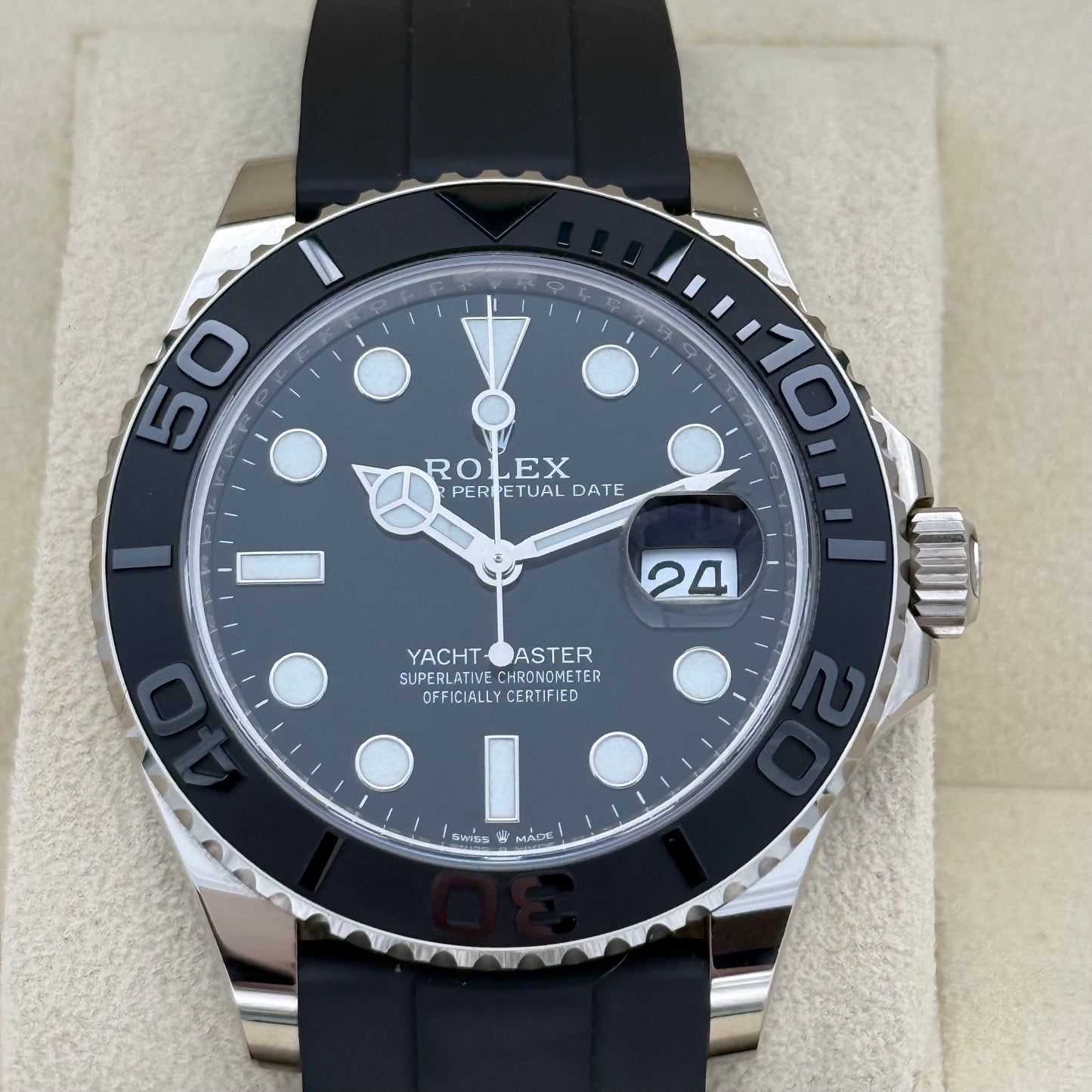 Yachtmaster 42, Weißgold