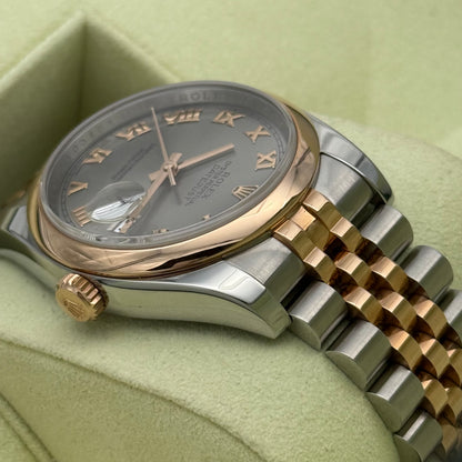 Datejust 36, Stahlrosegold