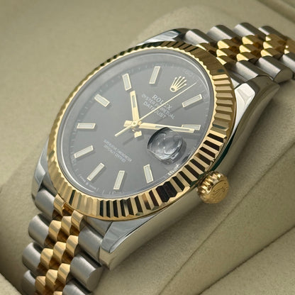 Datejust 41, Stahlgold