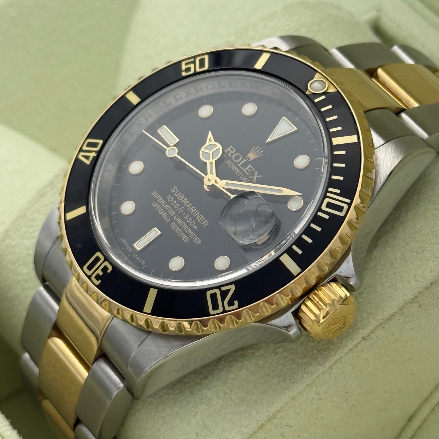 Submariner Date 40 Stahlgold