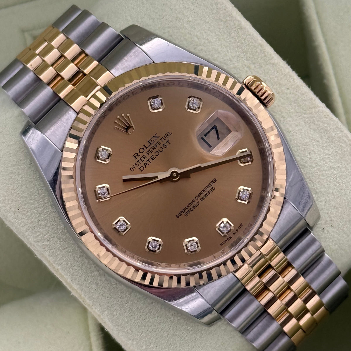 Datejust 36, Stahlgold