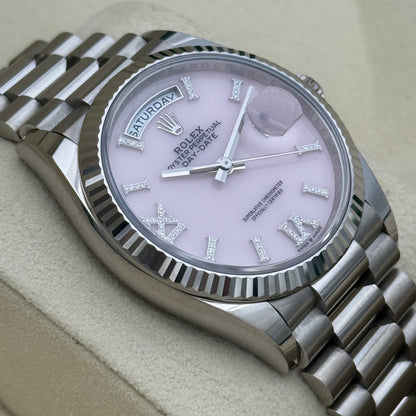 Day Date 36 „Opal Pink“