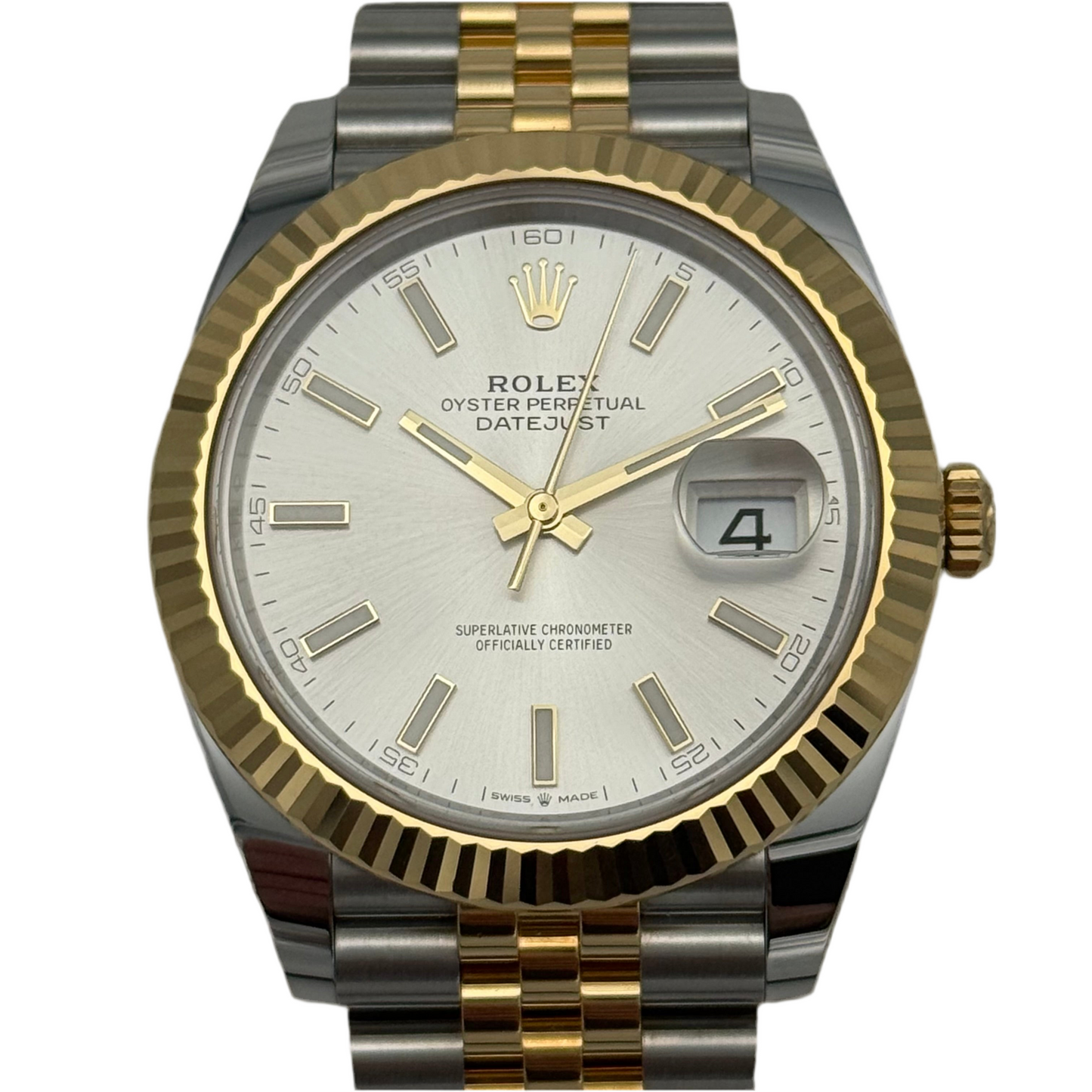 Datejust 41, Stahlgold