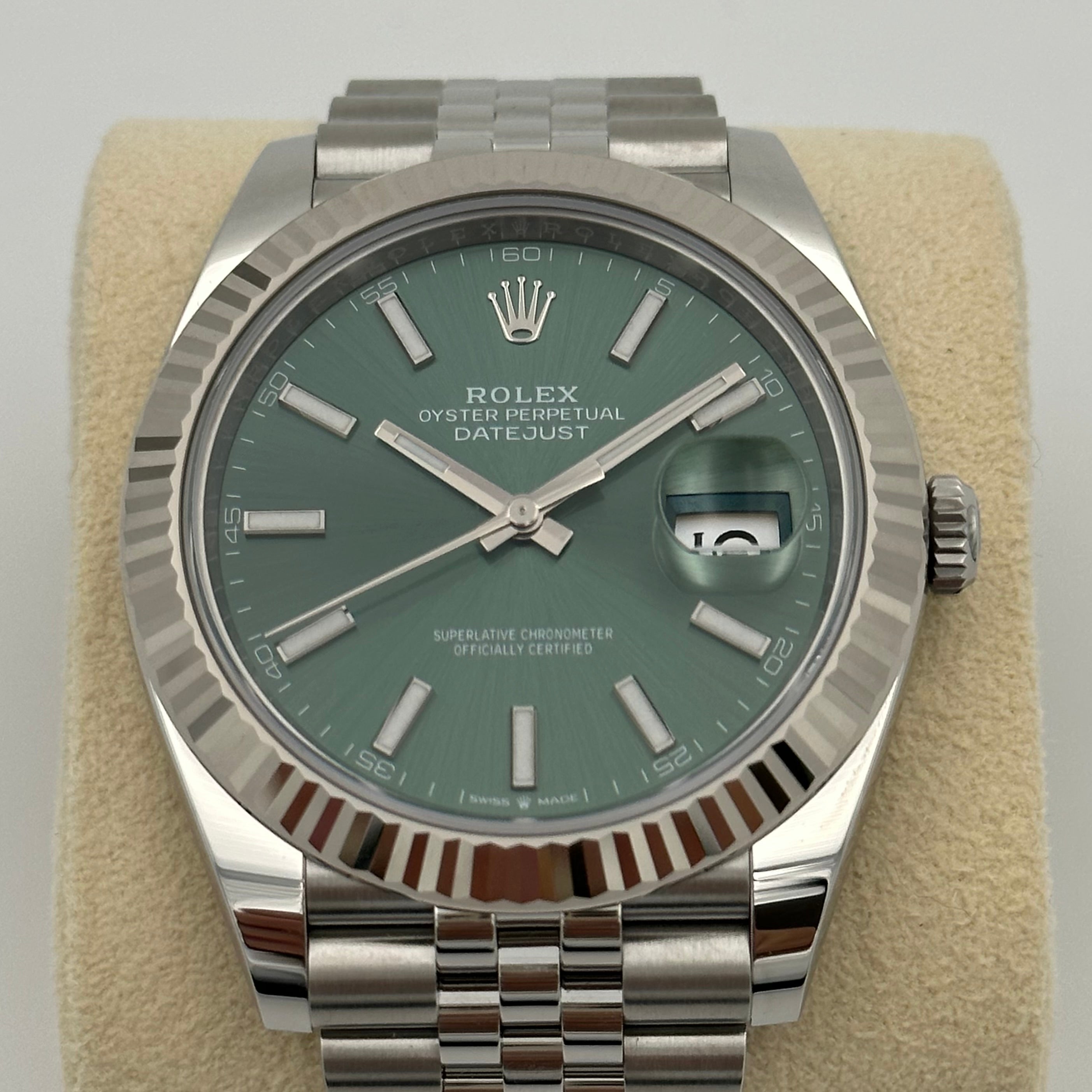 Datejust 41 „Mintgrün“