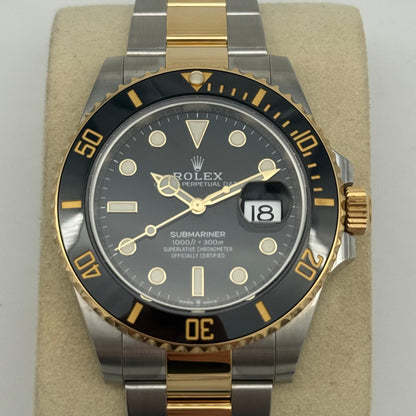 Submariner Date 41, Stahlgold