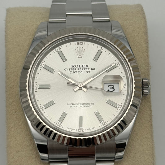 Datejust 41 „Frischer Rolex Service“