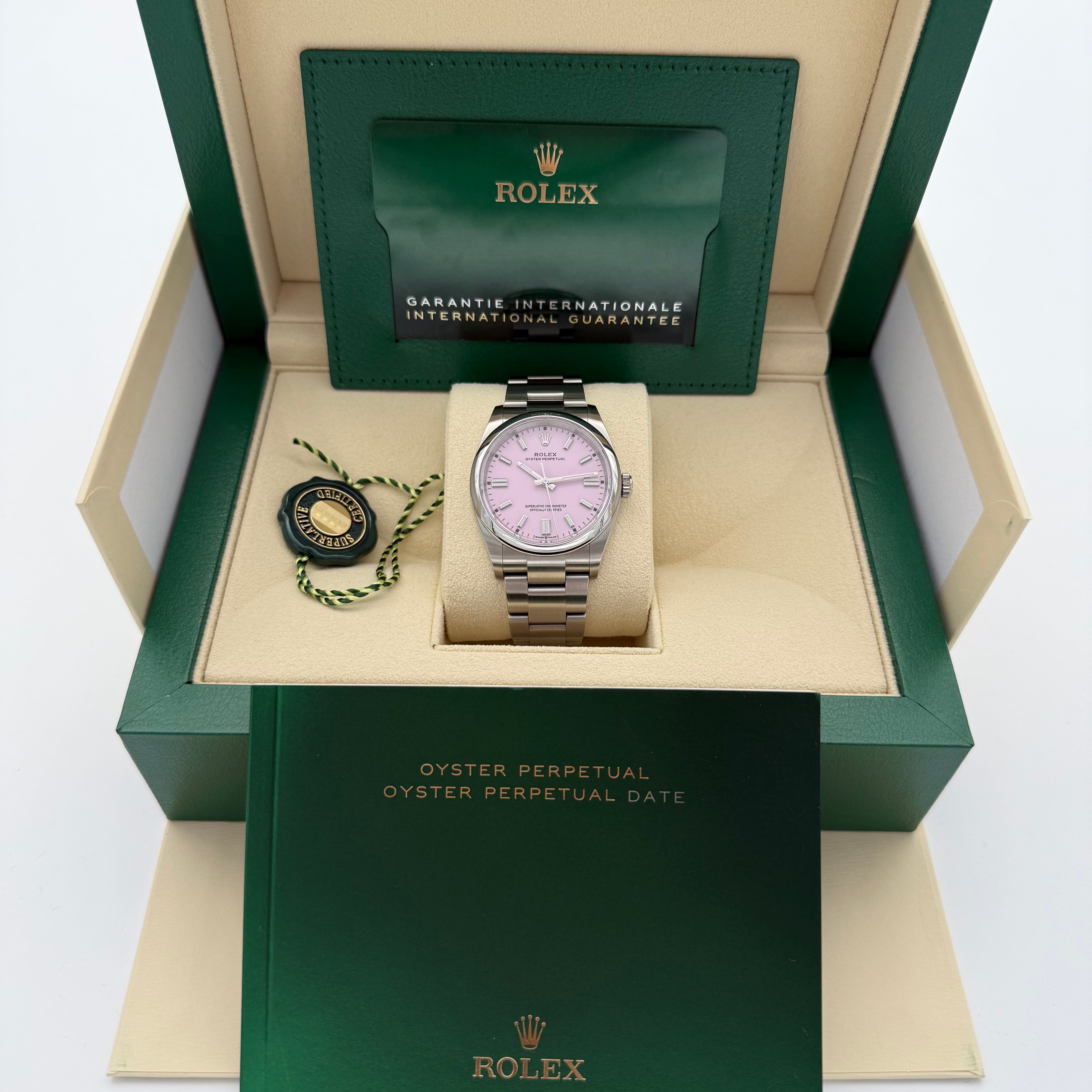 Oyster Perpetual 36, Candy Pink