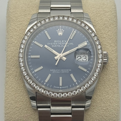 Datejust 36, Blau (RBR)