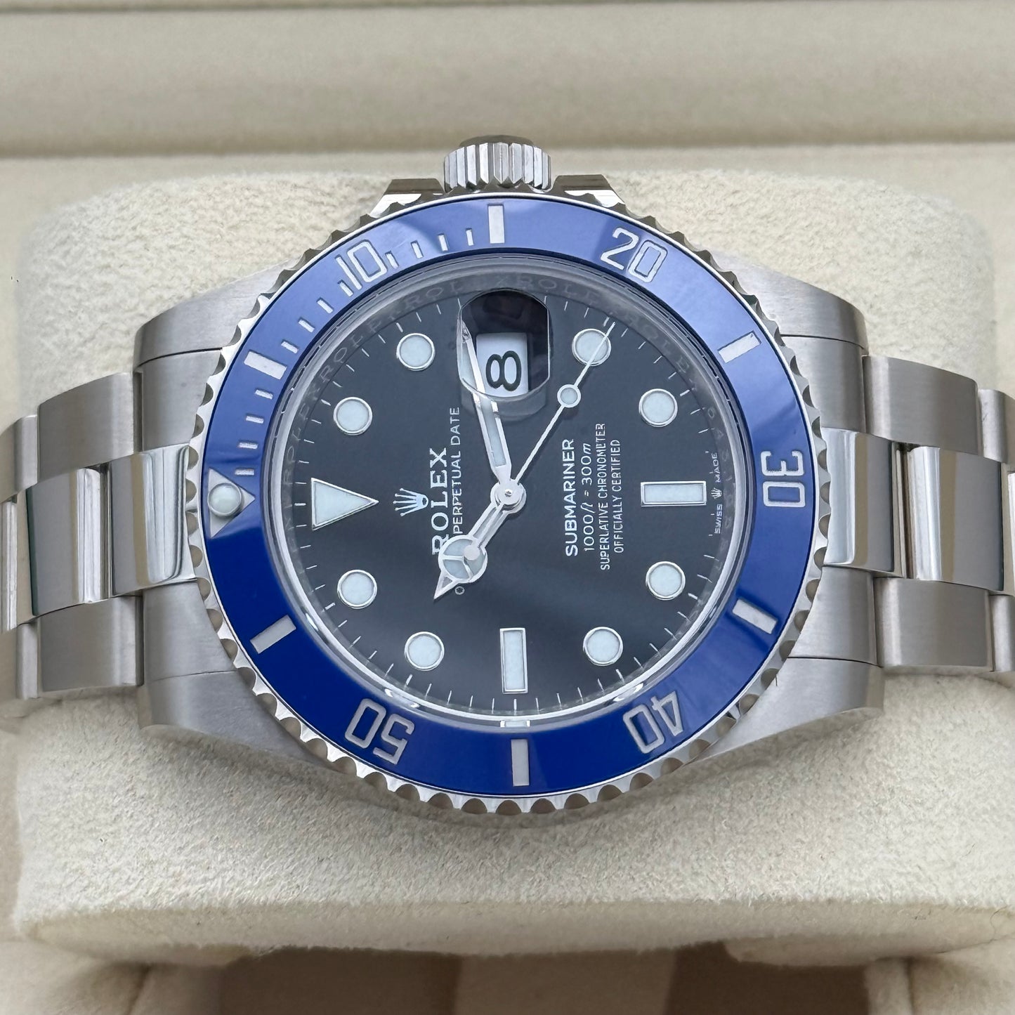 Submariner Date 41, Weißgold