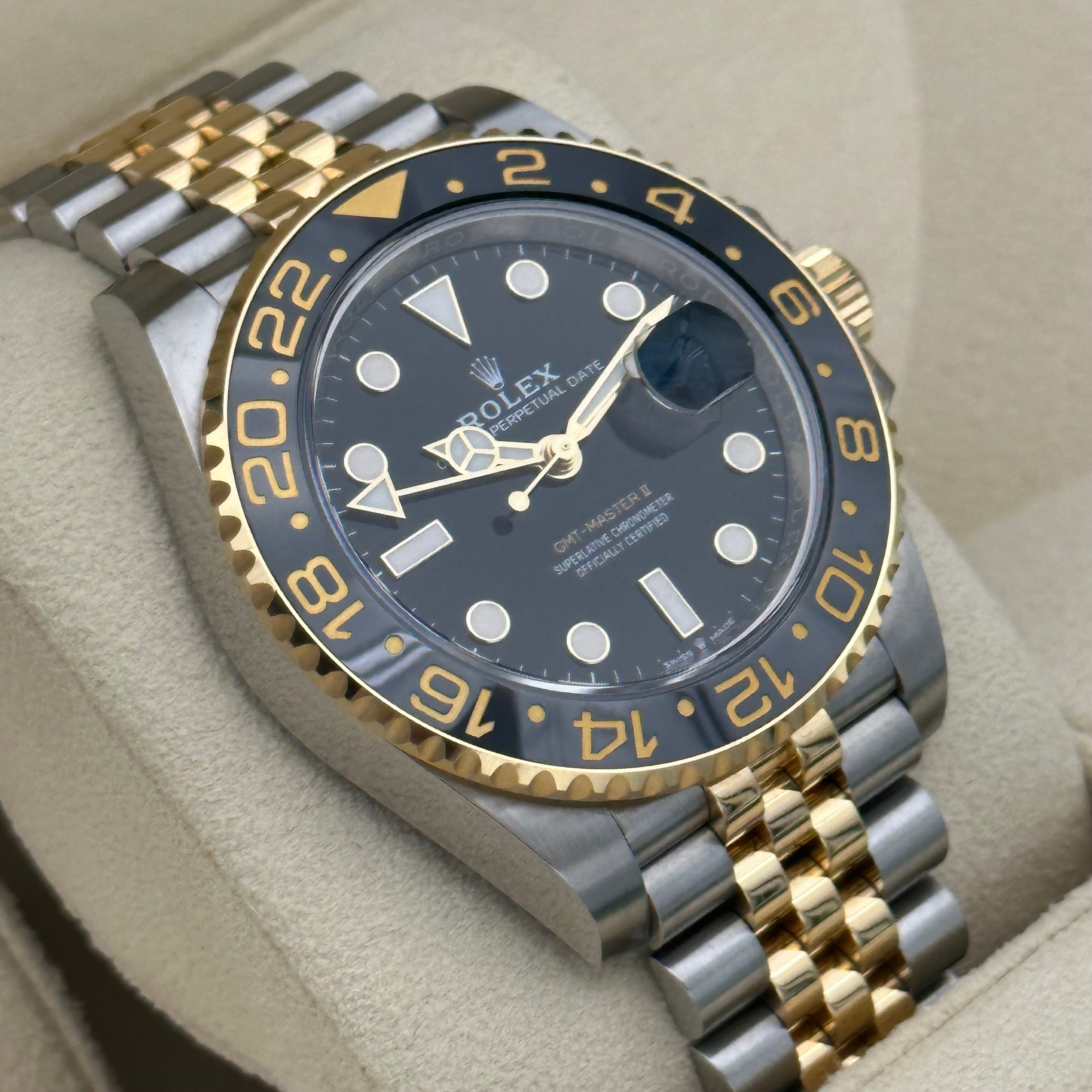 GMT Master II Stahlgold